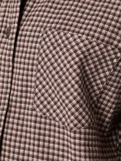 几何图案印花衬衫