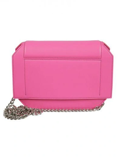 Shop Givenchy Bow-cut X-body Bag In Shocking Pink
