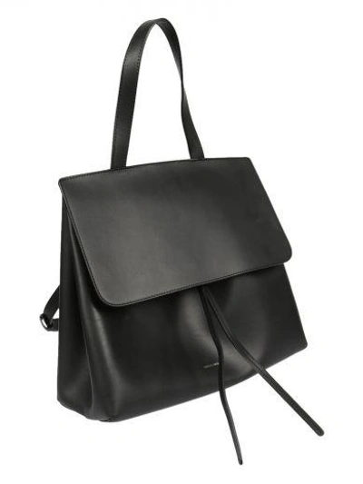 Shop Mansur Gavriel Lady Bag In Blbla Black/ballerina