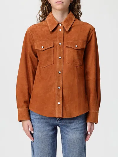 Isabel Marant Delcia Shirt In Brown