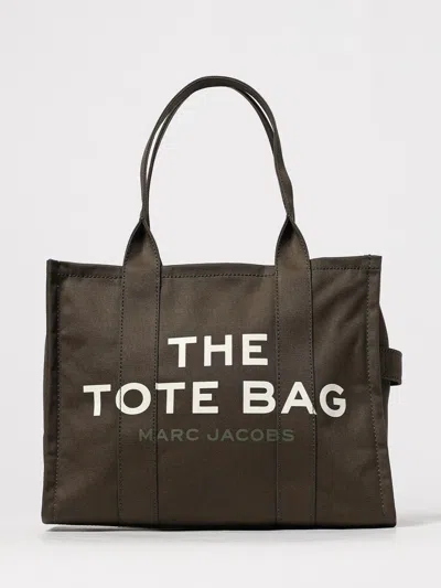 Marc Jacobs Spacious Canvas Tote Bag Design In Green