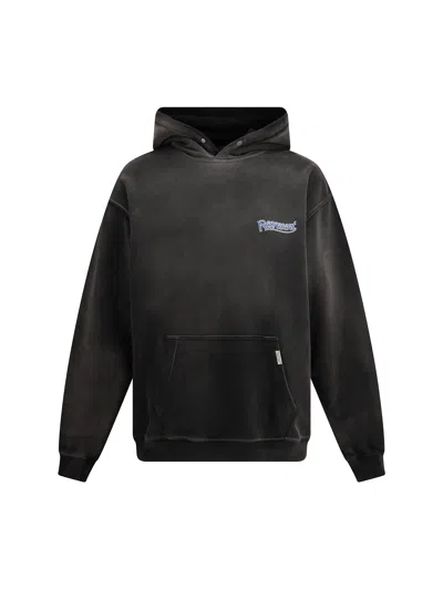 Represent Felpa In Cotone Nero  Uomo In Black