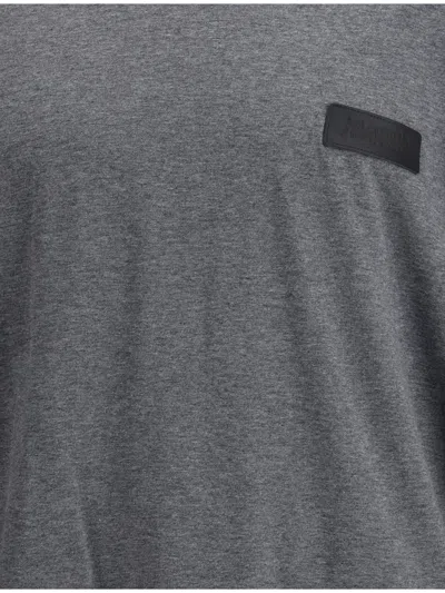 Magliano Double-sleeved Cotton Trauma T-shirt In Gray