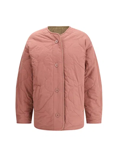 Isabel Marant Étoile Nesmae Reversible Coat In Brown