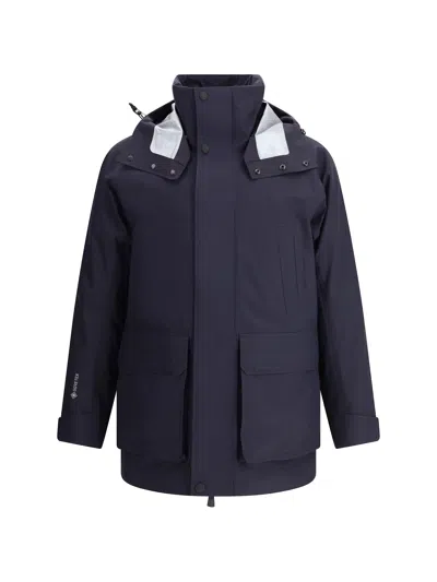 Moncler Konza Hooded Pocket Jacket In Black