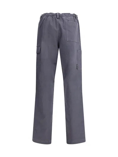 Gr10k Washed Ash Grey Cargo Pants With Utility Pockets In Gray