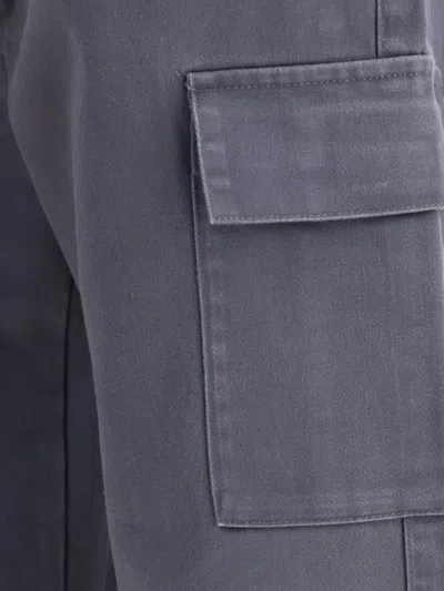 Gr10k Washed Ash Grey Cargo Pants With Utility Pockets In Gray