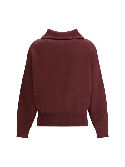 Isabel Marant Étoile Cardigan Isabel Marant Etoile Woman Color Burgundy In Burgundy