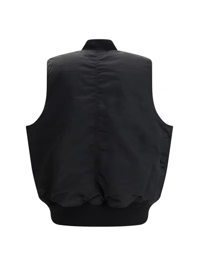 Alpha Industries Ma-1 Base Gilet In Black