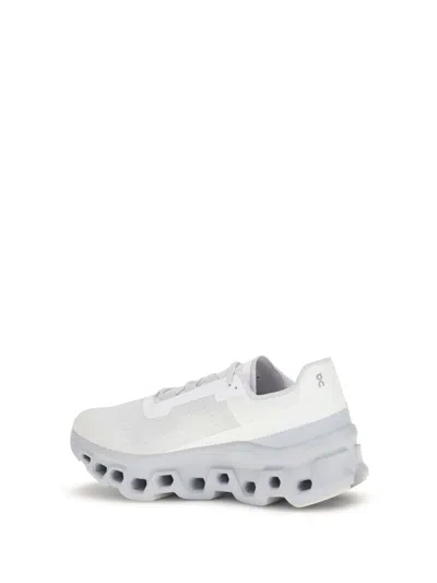 On Cloudmster Running Shoe In White