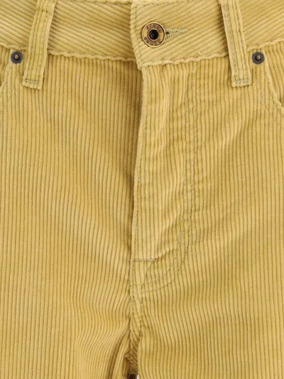 Jacob Cohen Hailey Trousers In Yellow
