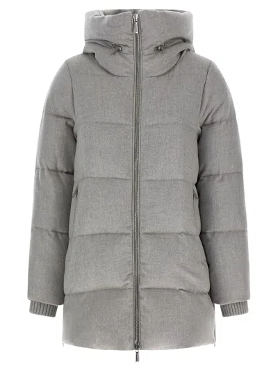 Moorer 'carinzia' Down Jacket In Gray
