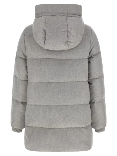 Moorer 'carinzia' Down Jacket In Gray