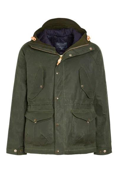 Manifattura Ceccarelli Jacket Wool Padding Lining In Green
