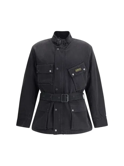 Barbour A7 Casual Jacket In Black