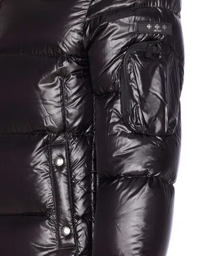 Tatras Iii Hooded Padded Quilted Jacket In Black