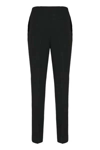 Alberta Ferretti Alberta Ferreti Tailored Trousers In Stretch Fabric In Black