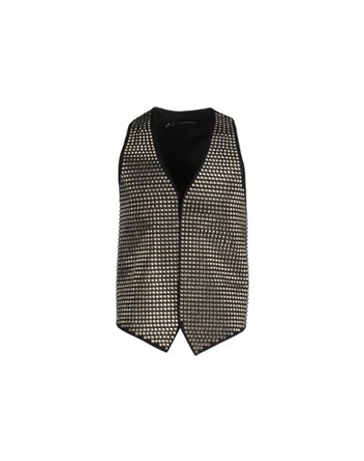 Dsquared2 Suit Waistcoat In Black