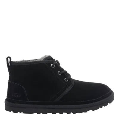 Ugg Neumel Lace-up Shoes In Black