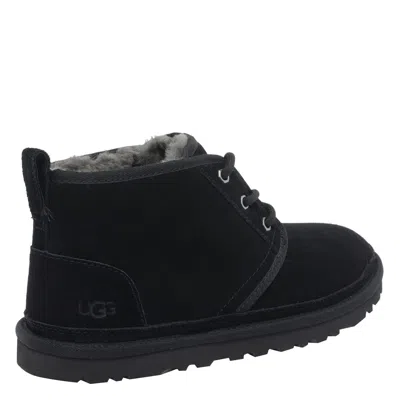 Ugg Neumel Lace-up Shoes In Black