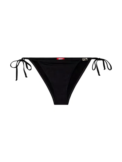 Diesel "brigittes-dnm" Bikini Bottoms In Black