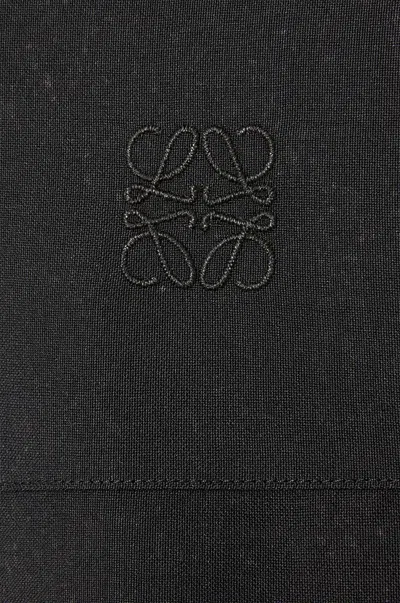 Loewe X Albers Wool Shirt In Black