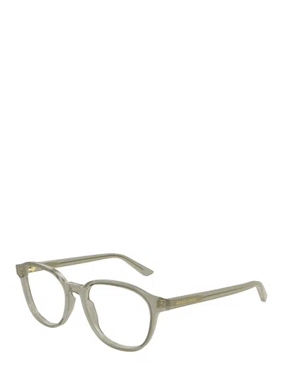 Bottega Veneta Eyewear Classic Panthos Eyeglasses In Green