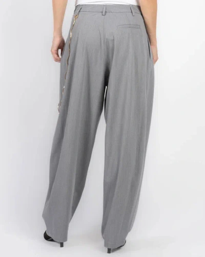 Darkpark Phebe Chain Pants In Gray