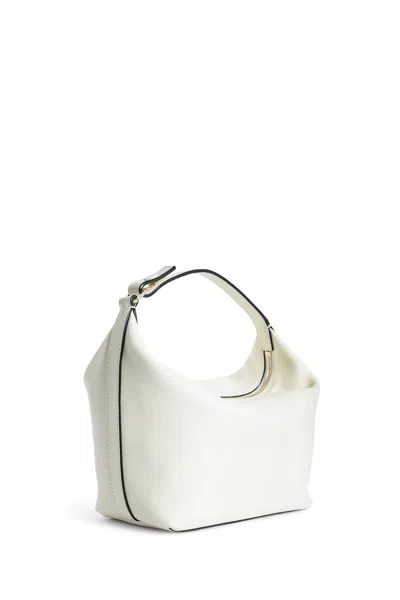 Valextra Woman White Top Handle Bags In Multi