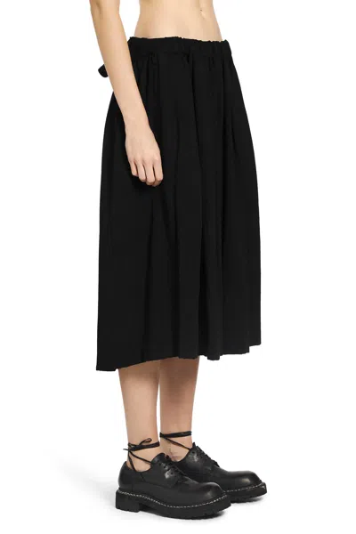 Cdgcdg Woman Black Skirts In Black
