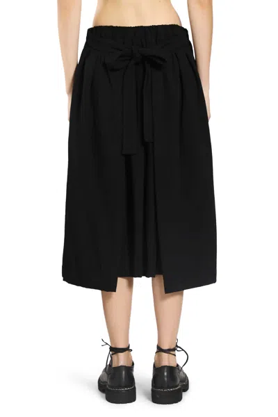 Cdgcdg Woman Black Skirts In Black