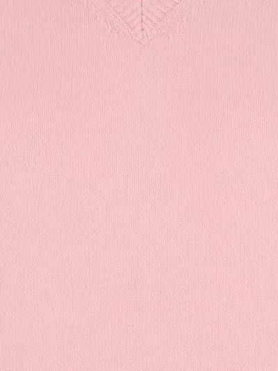Dunst V-neck Sweater Crafted From Cashmere And Wool Blend In Pink