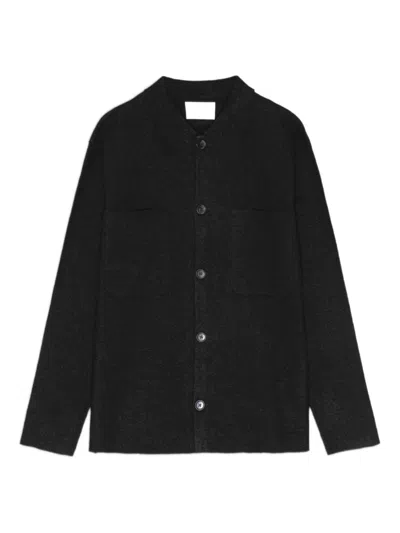 Nn07 Jonas 6398 Overshirt In Black