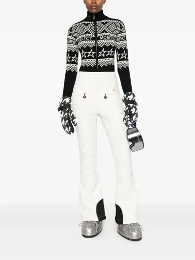 Perfect Moment High-waist Aurora Flare Ski Pant Xl In Animal Print