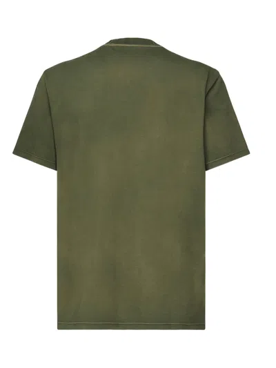 Loewe Cotton T-shirt With Logo In Green