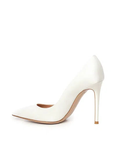 Gianvito Rossi Gianvito 105 Leather Pumps In White