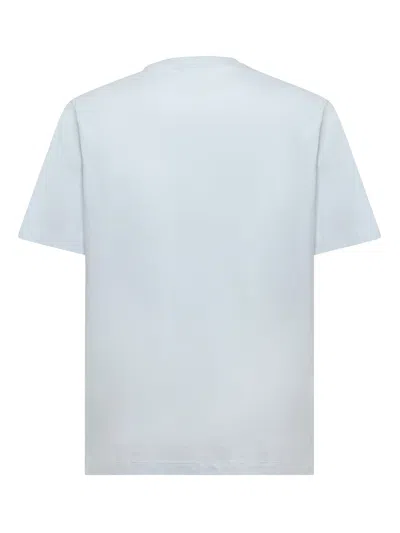 Calvin Klein Crew-neck Short-sleeves T-shirt In White