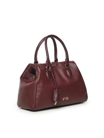 V73 Keira Tote Bag In Burgundy