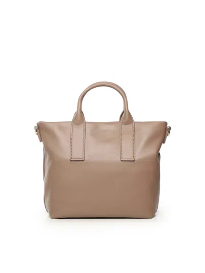 V73 Matilda Detachable-strap Tote Bag In Sand