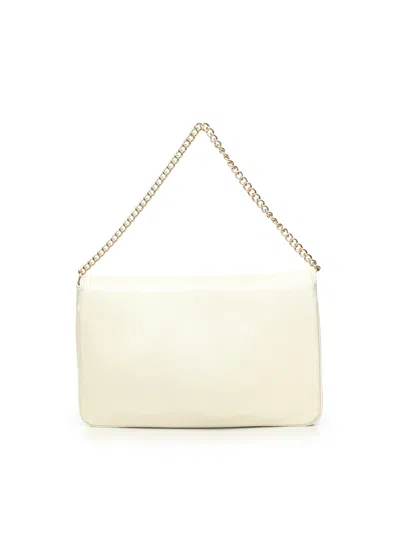 V73 Louise Chain-strap Logo-plaque Shoulder Bag In Neutral