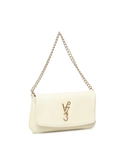 V73 Louise Chain-strap Logo-plaque Shoulder Bag In Sand