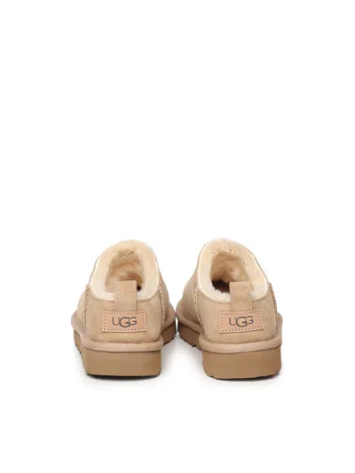 Ugg Mules " Classic Micro" In Neutral