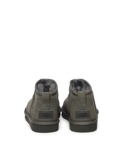 Ugg Classic Ultra Mini Boots In Gray