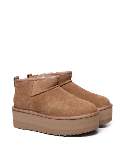 Ugg Classic Ultra Mini Sole Bold In Brown