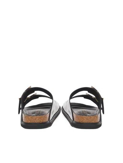 Birkenstock Maison Margiela Green Linen-blend Shirts In Black