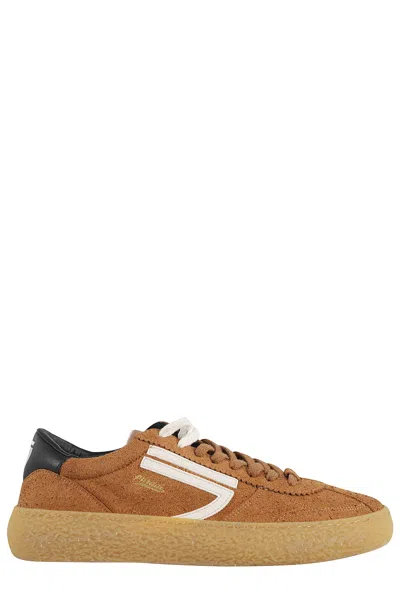 Puraai Vintage-inspired Sneakers In Brown