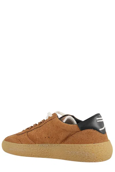 Puraai Vintage-inspired Sneakers In Brown
