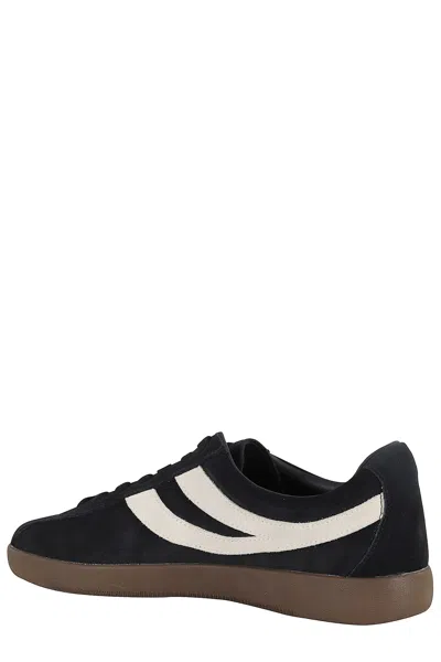 Superga Panelled Sneakers In Black