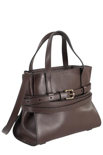 Moschino Borsa Nappa In Brown