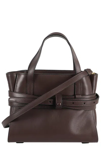 Moschino Borsa Nappa In Brown